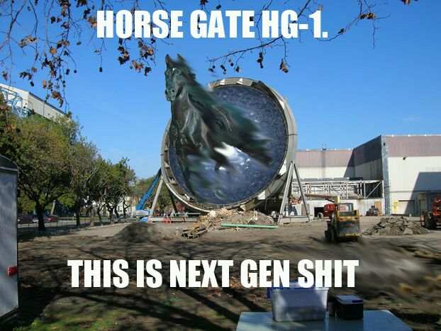 HORSE GATE HG-1. THIS IS NEXT GEN SHIT